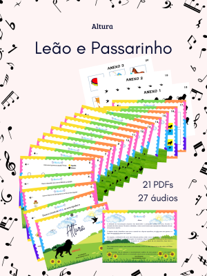 Leão e Passarinho - Altura