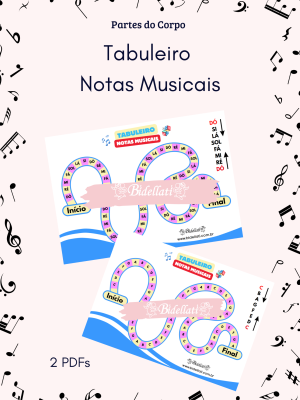 Tabuleiro - Notas Musicais